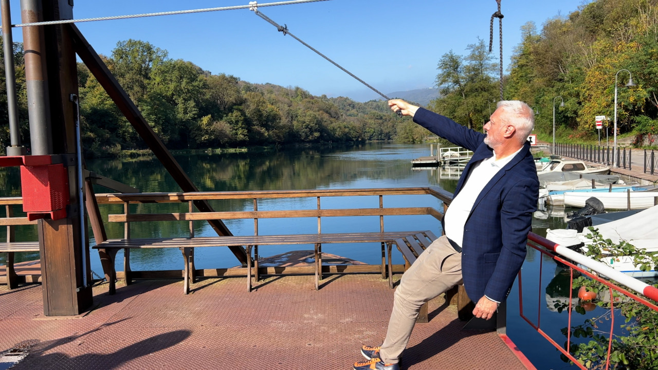 Il Traghetto di Leonardo estende il servizio per la chiusura del ponte di Brivio