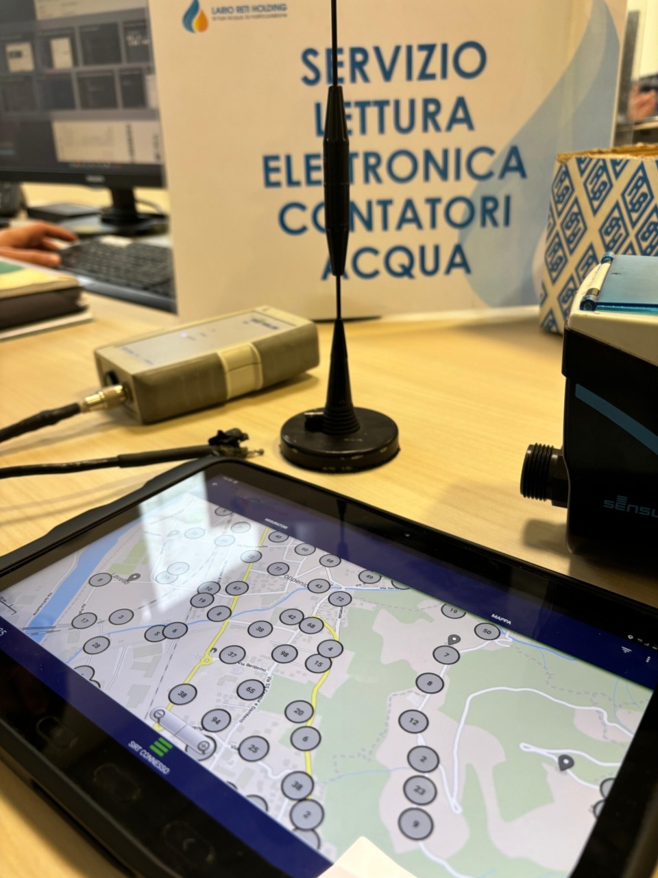 Lettura a distanza dei contatori idrici, ampliato il servizio nel Meratese e Casatese