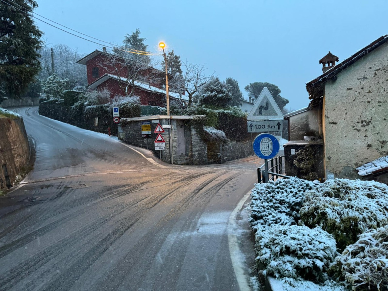 Neve in Brianza: FOTO e VIDEO della coltre bianca