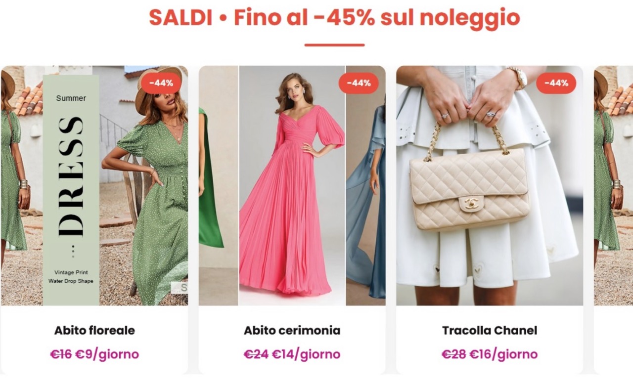 ReTrendFashion: il noleggio di abiti al Viganò