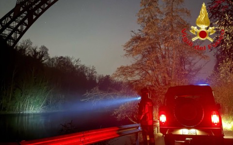 Ritrovato un giovane in difficoltà lungo il fiume Adda