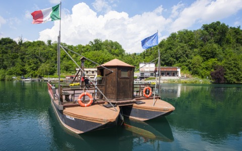 Aggiornamento orari per il Traghetto Leonardesco di Imbersago dal 4 aprile