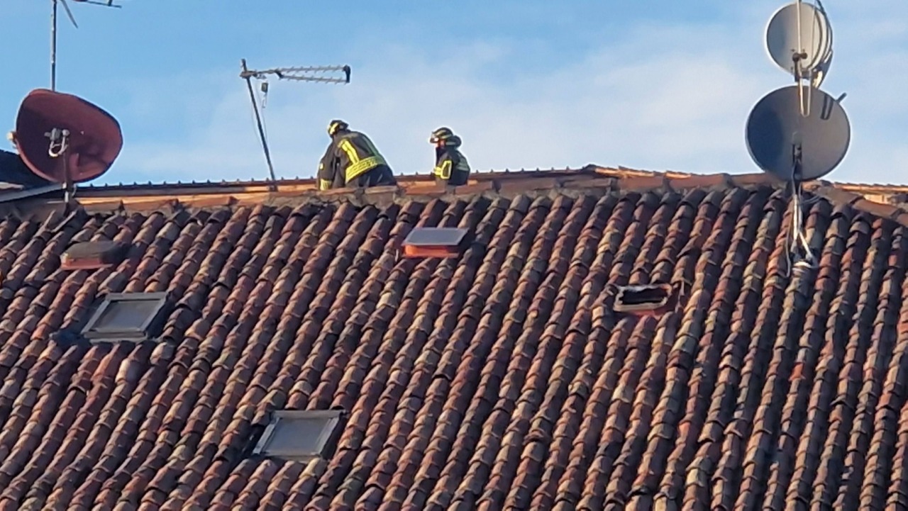 Danni da vento a Nibionno: tetti in fiamme e rami spezzati