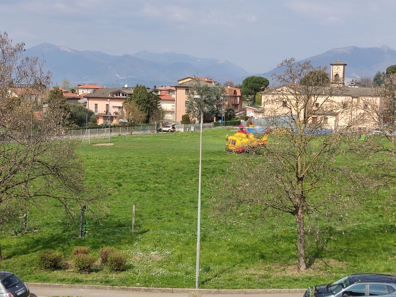 Intervento dell’elisoccorso per un malore a Oriano