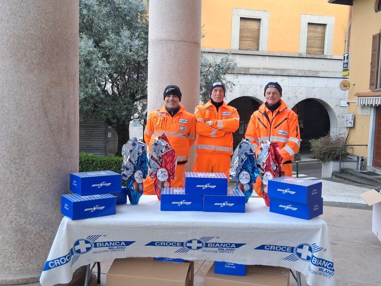La Croce Bianca di Merate lancia la vendita di colombe e uova di cioccolato