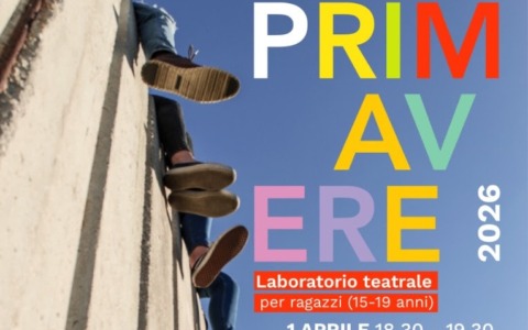 Laboratorio teatrale gratuito “Primavere 2026” a Merate per ragazzi dai 15 ai 19 anni