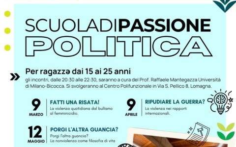 Parte la “Scuola di Passione Politica” per ragazzi dai 15 ai 25 anni