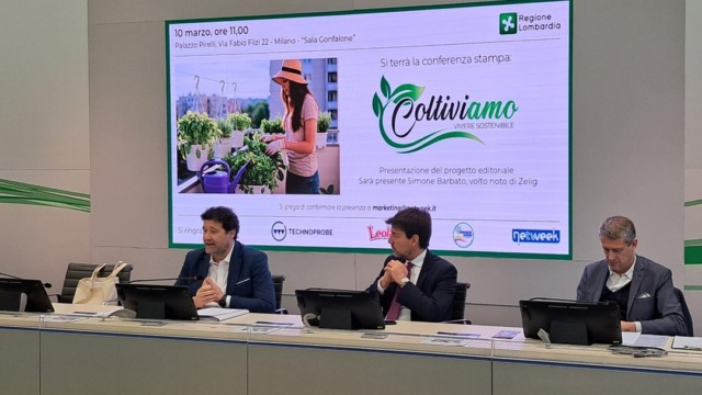Presentato il progetto “Coltiviamo” in Regione, realizzato con il gruppo editoriale Netweek