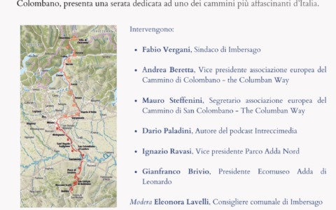 “Sulle orme di San Colombano”, evento il 27 marzo a Imbersago