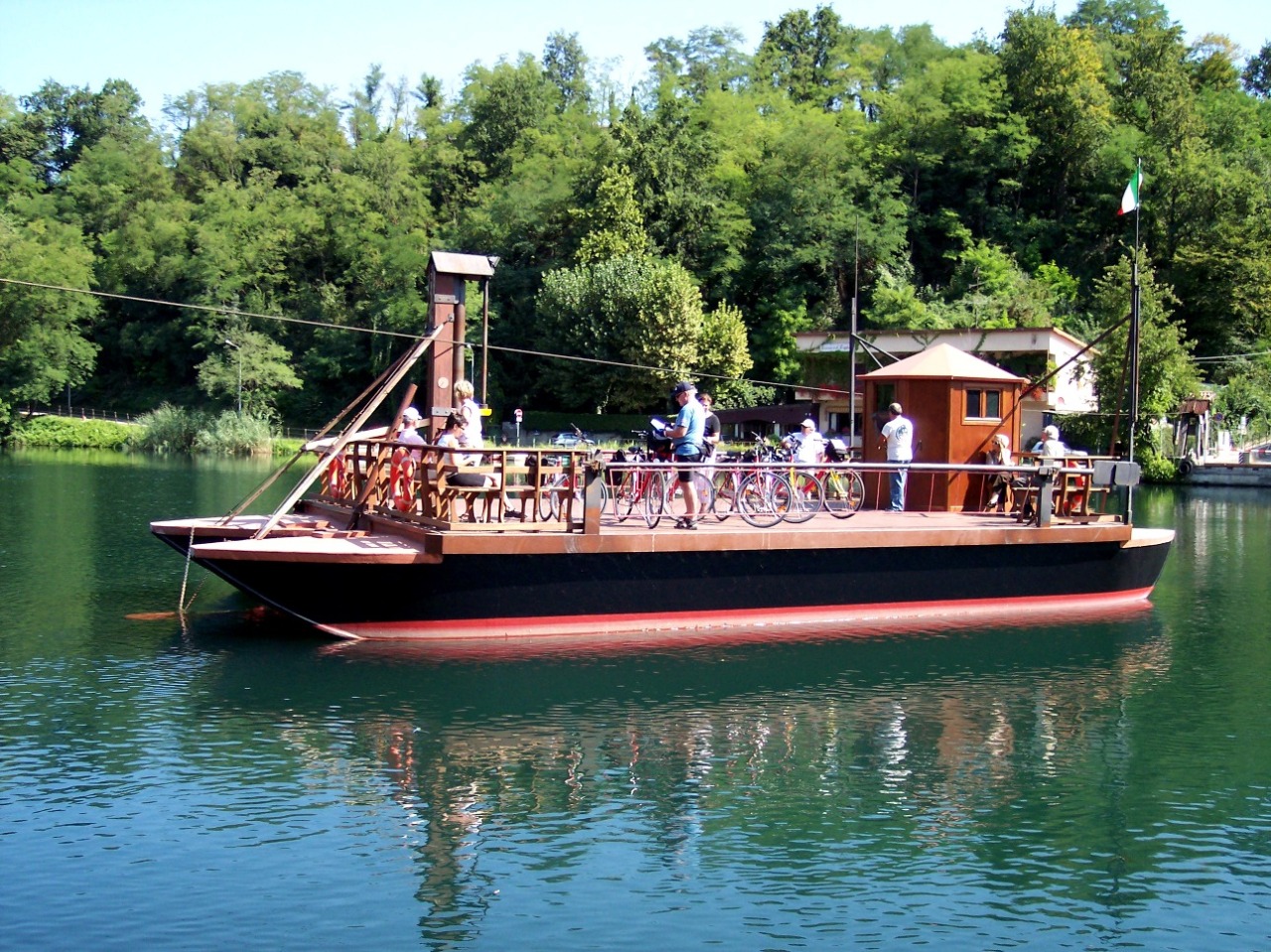Attivazione del Traghetto di Imbersago a seguito della chiusura del ponte di Brivio