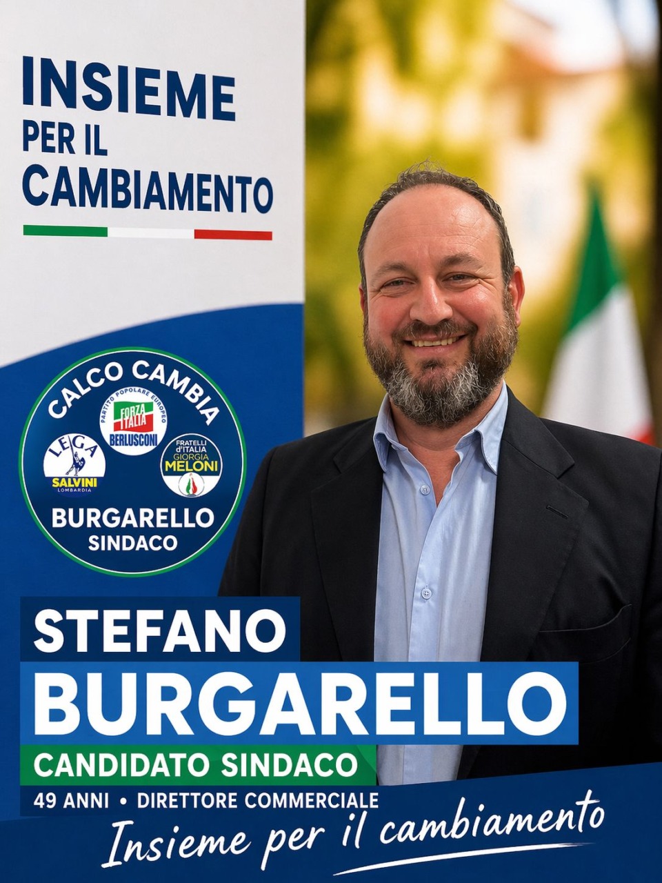 Elezioni a Calco, presentata la squadra di Stefano Burgarello