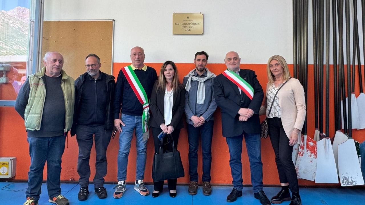 La Canottieri Pescate dedica la sala allenamenti a Lorenzo Grignani