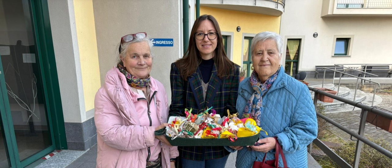 Un gesto di solidarietà di Allenalamente per gli anziani della Rsa