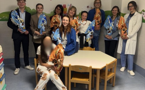 Uova di Pasqua ai bambini del Mandic grazie alla Lega Giovani