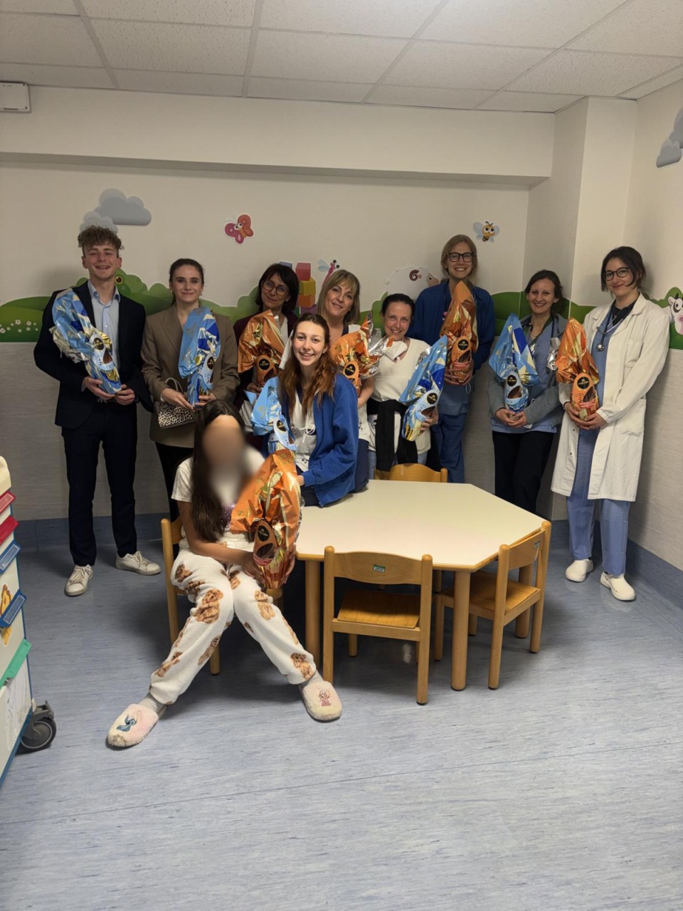 Uova di Pasqua ai bambini del Mandic grazie alla Lega Giovani