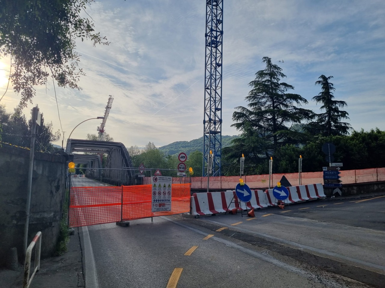 Chiusura del ponte di Brivio: Sinistra Italiana-AVS critica Regione e Provincia