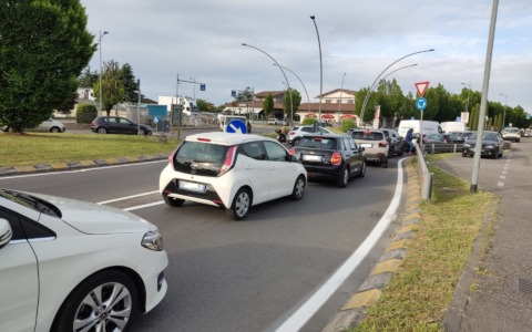 Chiusura del ponte di Brivio: traffico in difficoltà, soprattutto al San Michele