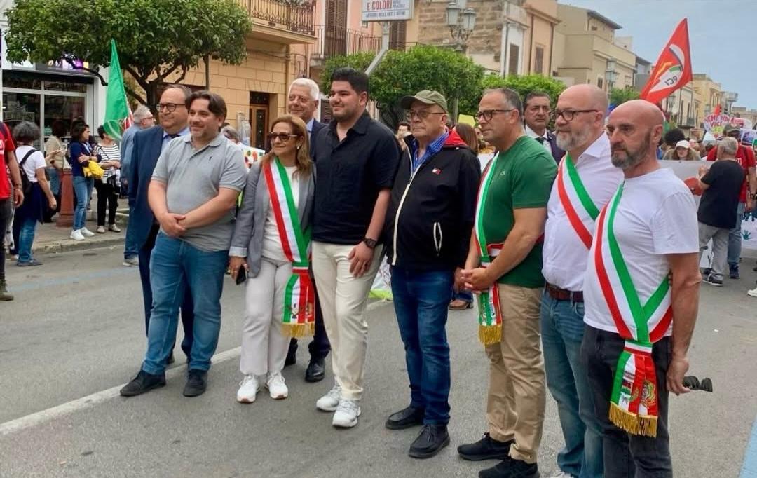 Gualtiero Chiricò rappresenta Barzanò alla commemorazione di Peppino Impastato
