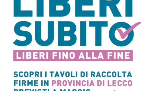 Inizia a Merate la raccolta firme per il suicidio assistito con “Liberi Subito”