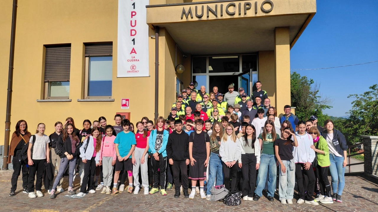 La Protezione civile a La Valletta Brianza coinvolge gli studenti