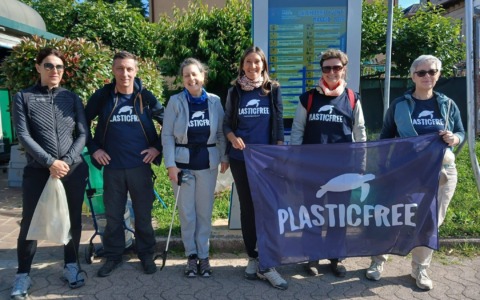 Plastic Free: 100 Kg di rifiuti raccolti a Merate