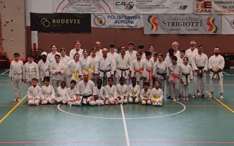“Si fa karate!”: stage e esami al centro sportivo di Olgiate Molgora