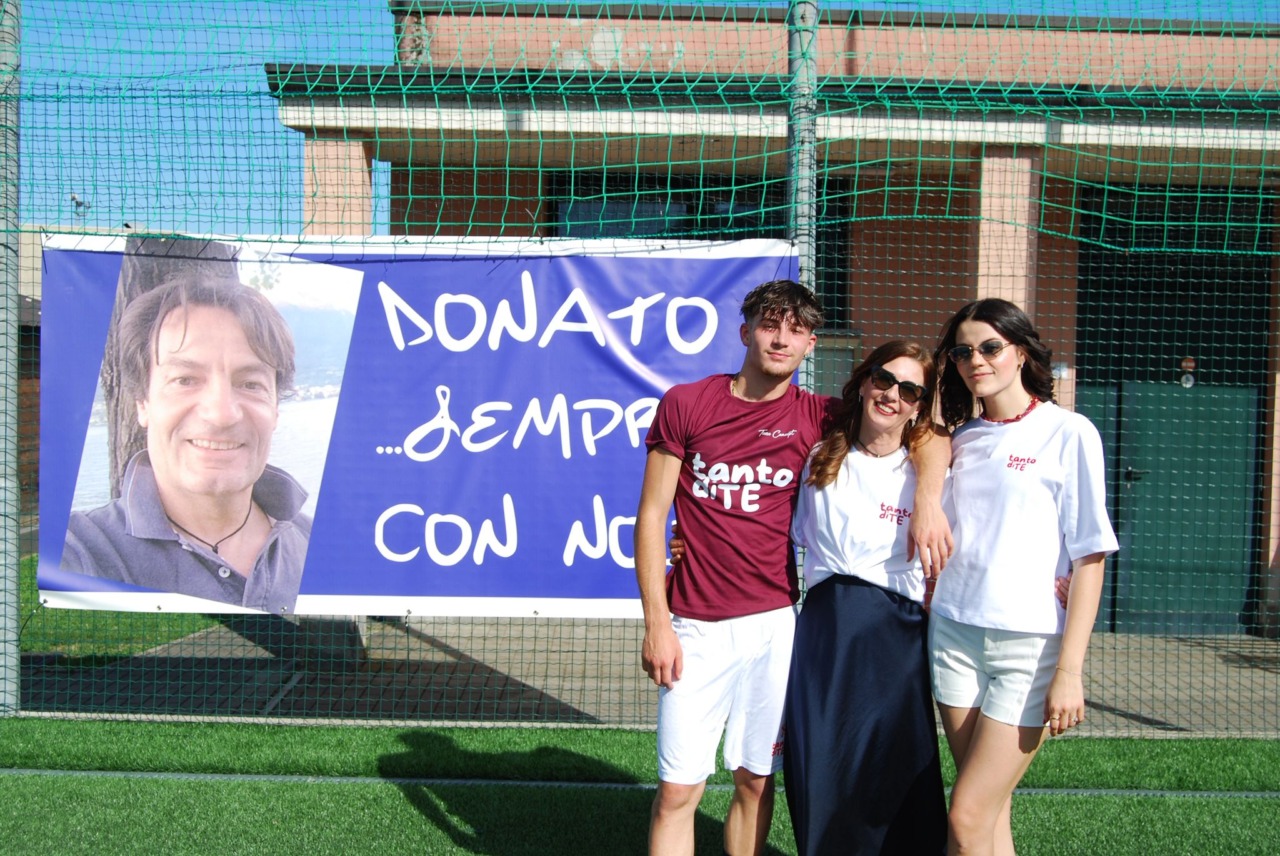 Sport e beneficenza per Donato Fumagalli