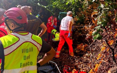 Anziano ferito mentre pota un albero ad Arlate di Calco