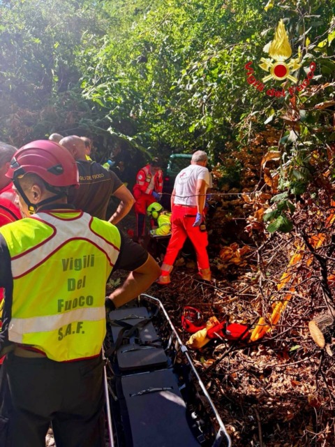 Anziano ferito mentre pota un albero ad Arlate di Calco