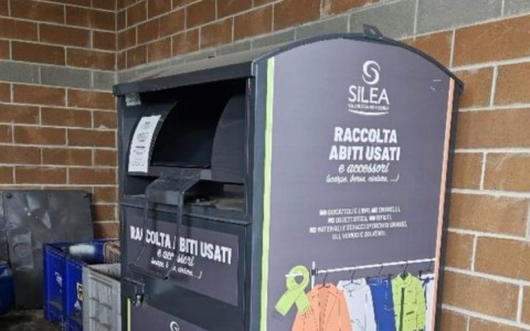 Attivato il servizio di raccolta di indumenti usati a Calco