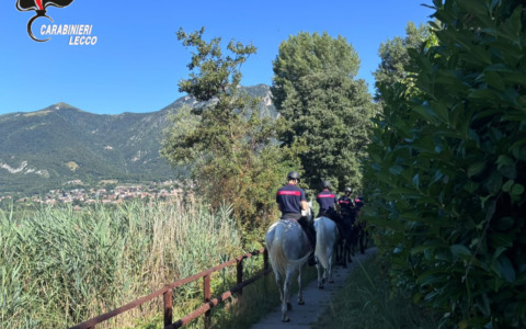 Controlli straordinari dei Carabinieri a cavallo contro lo spaccio nelle aree boschive