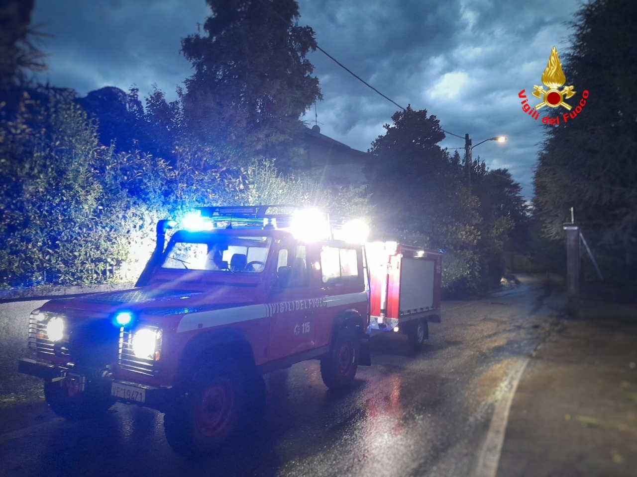 Forti piogge e venti, devastazione nel Meratese