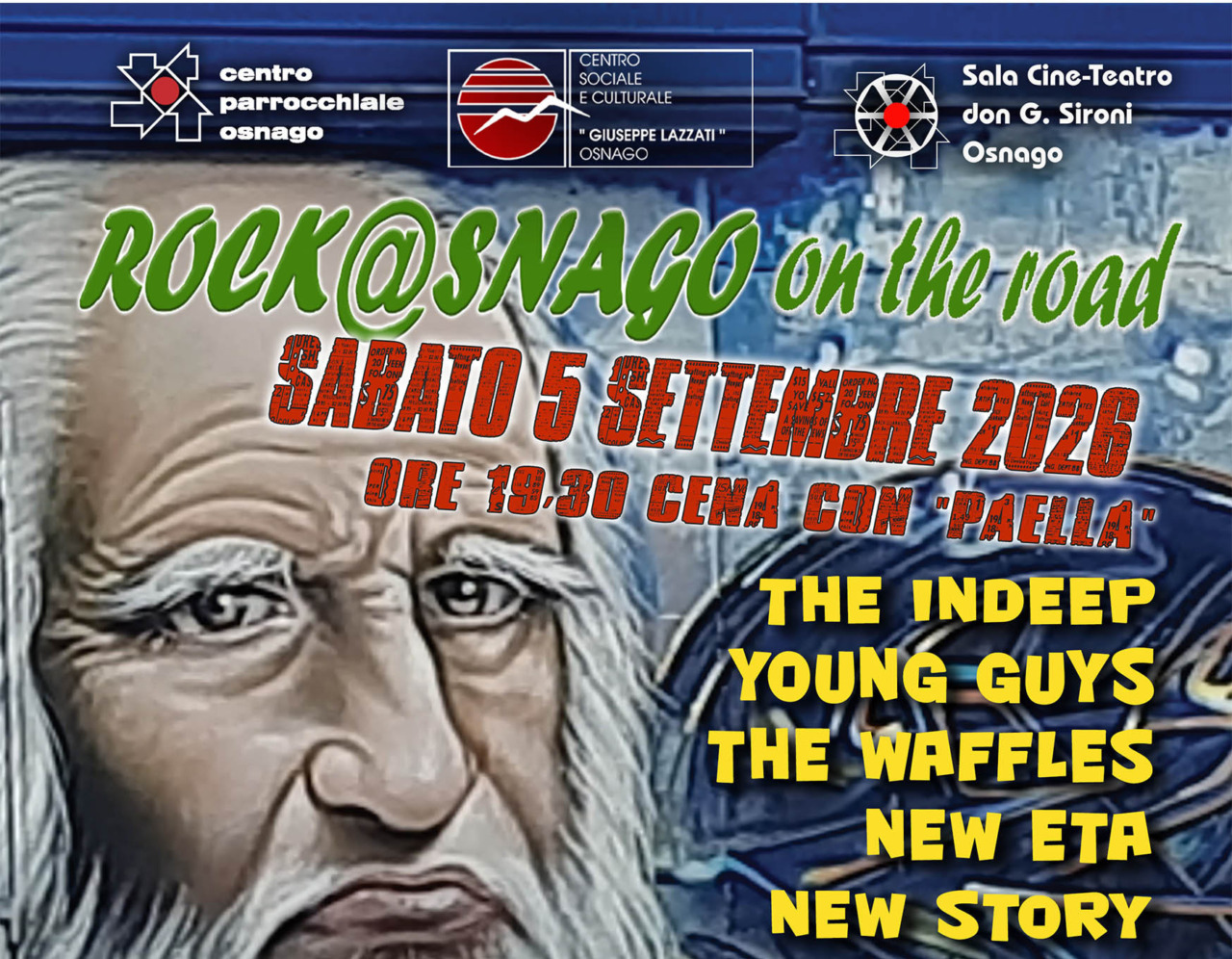 Rock@snago On the Road: undici band in tre piazze